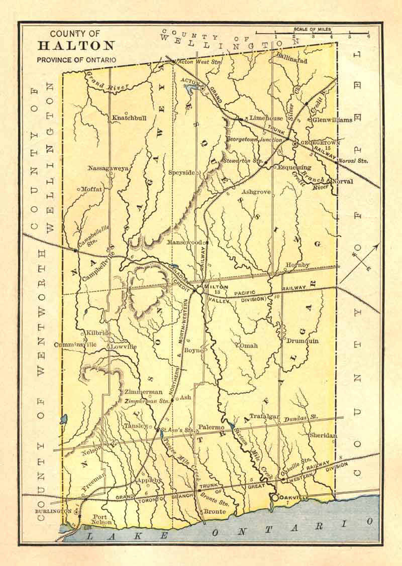 Halton County 1885