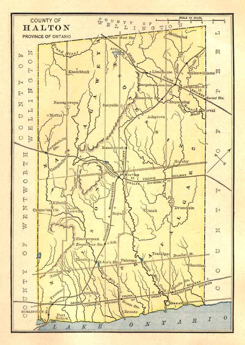 Halton County 1885