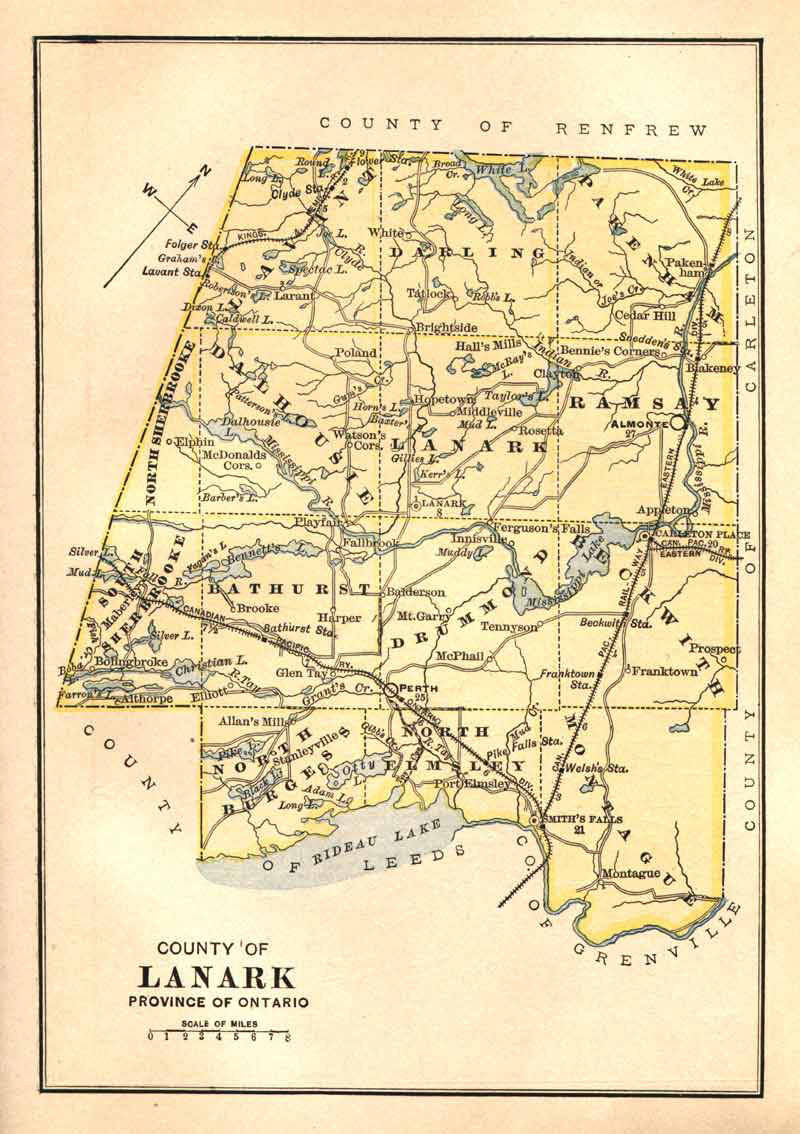 Lanark County 1885