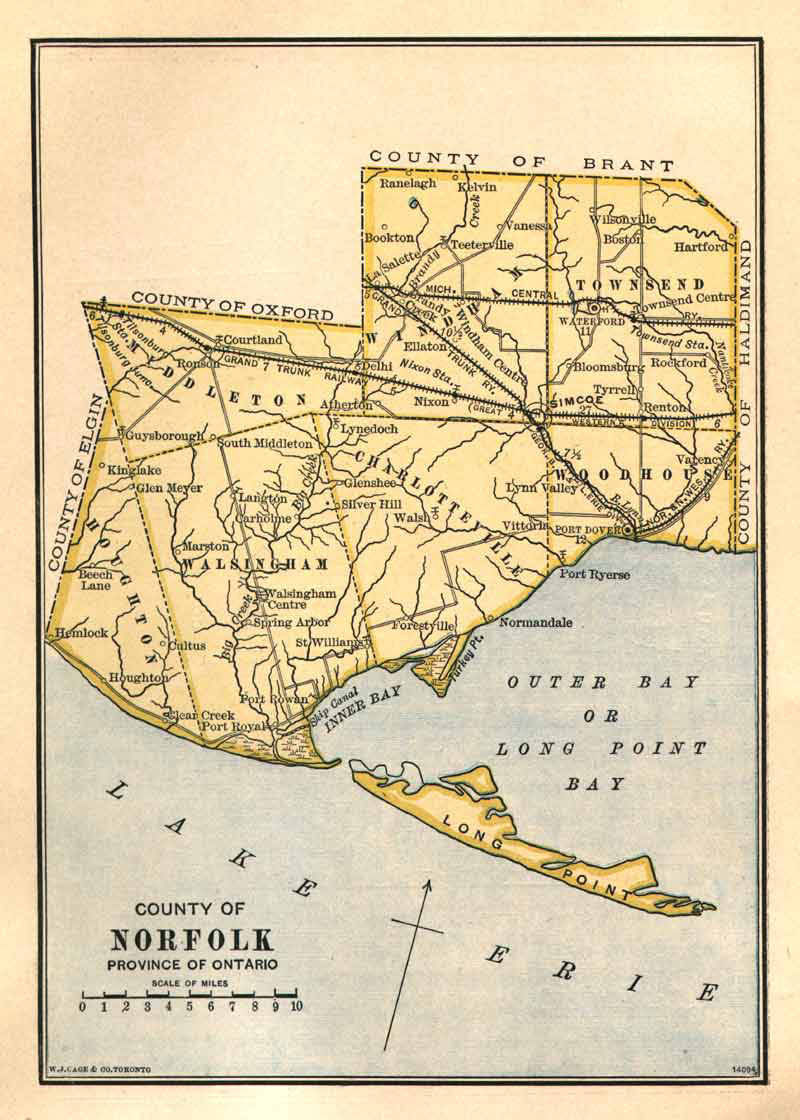 Norfolk County 1885