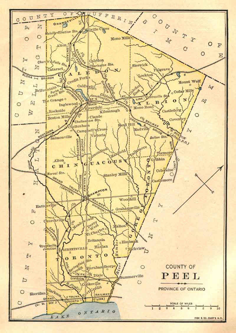 Peel County 1885