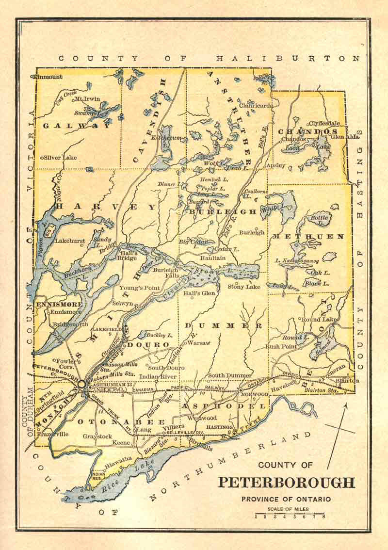 Peterborough County 1885