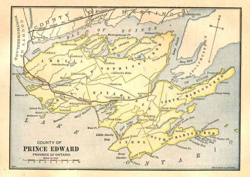 Prince Edward County 1885