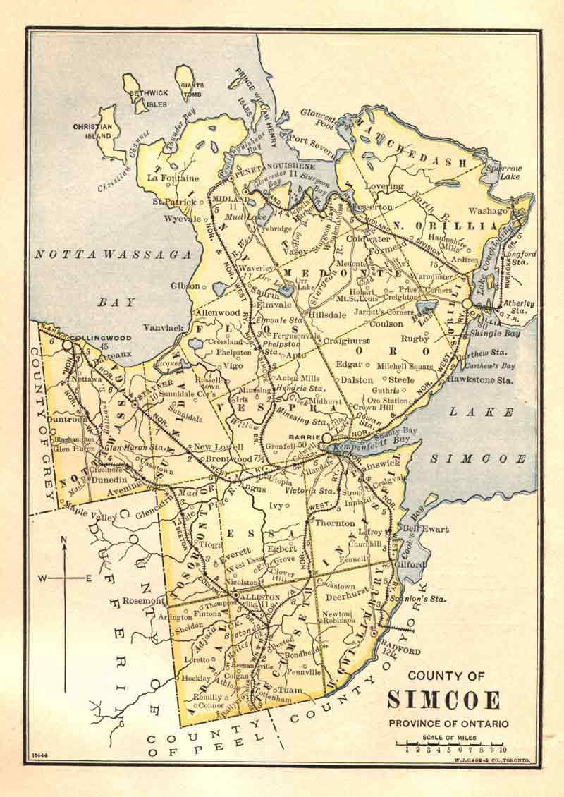 Simcoe County 1885