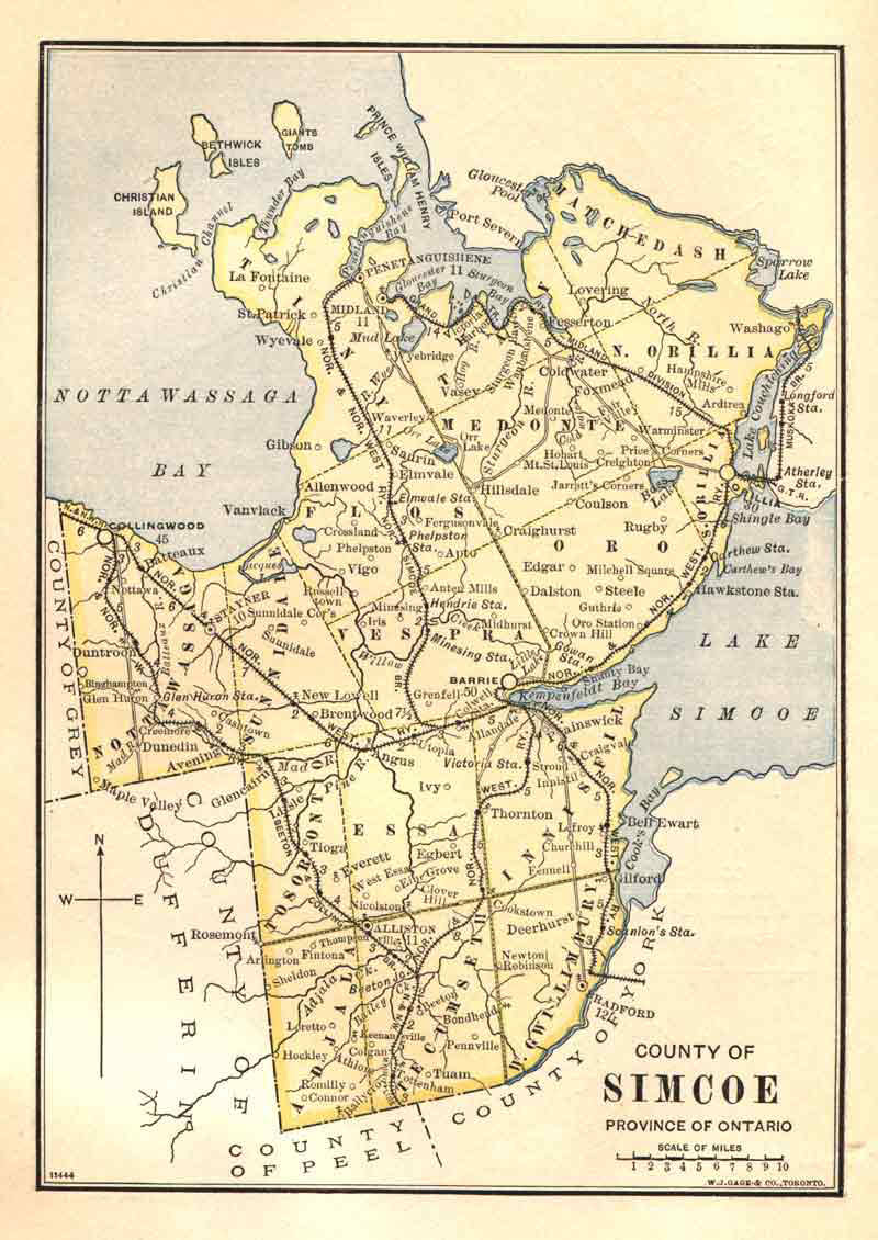 Simcoe County 1885