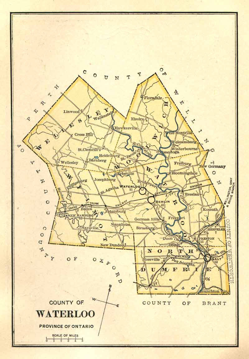 Waterloo County 1885