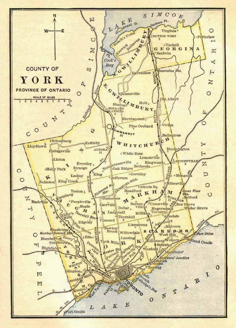 York County 1885